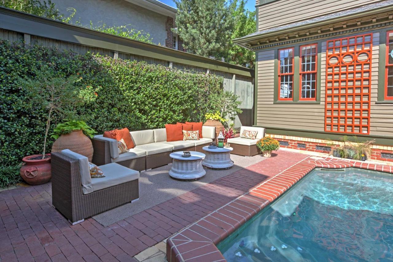Dreamy Houston Boho Cottage With Private Pool! Bagian luar foto